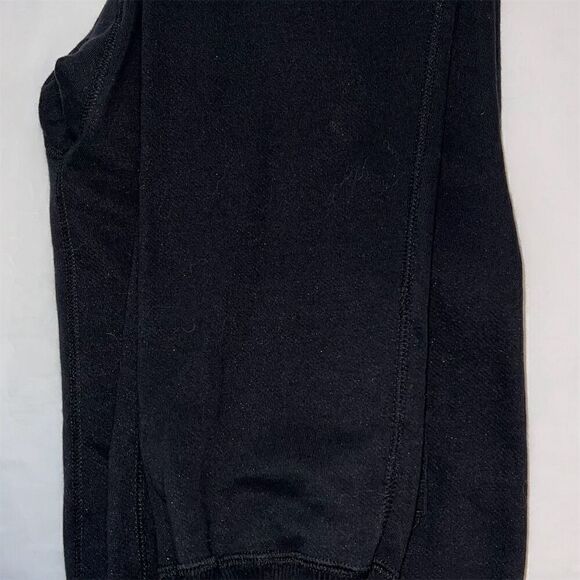 RING of FIRE Unisex Black Joggers Sweatpants Size Large Casual Elastic Waistband - Picture 10 of 12